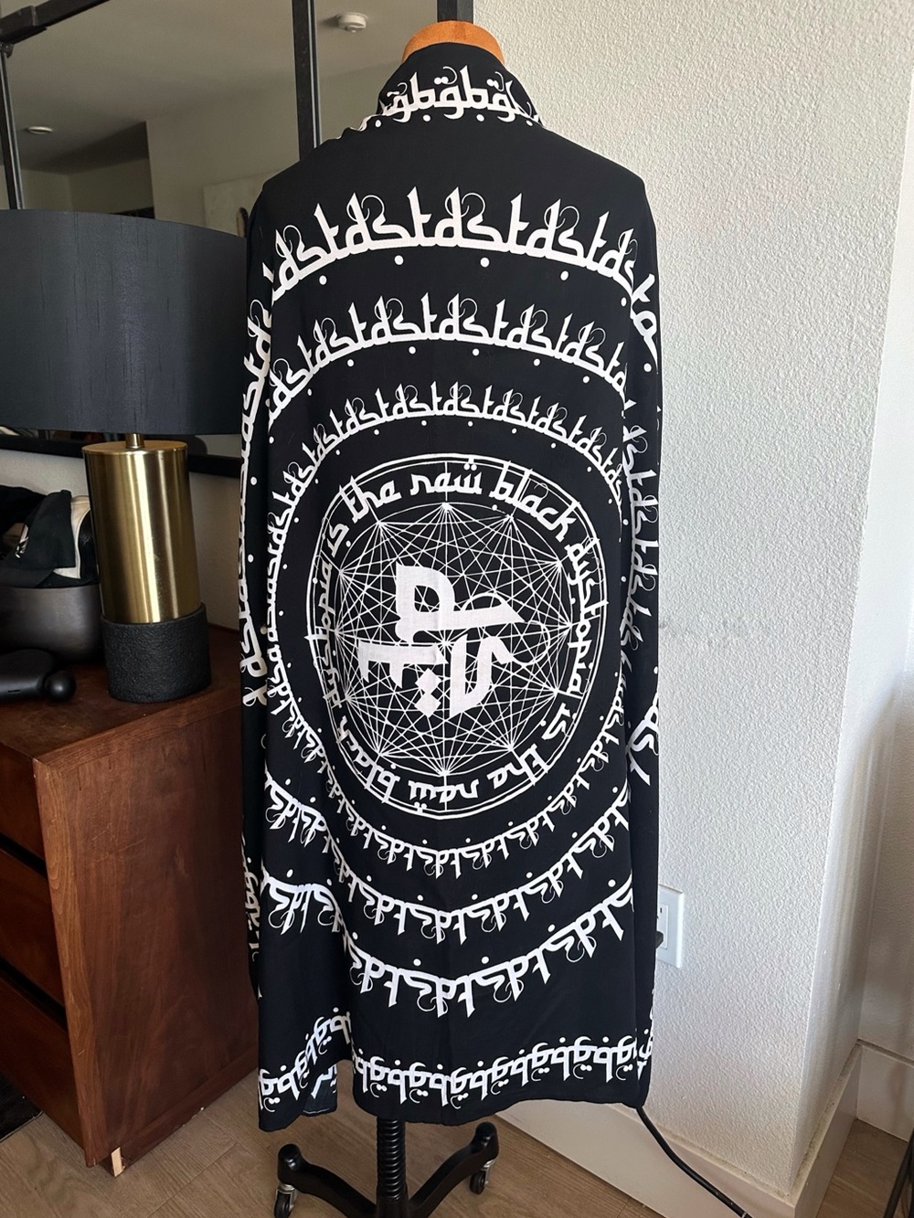DYSTOPIA Sacred Geometry Print Scarf